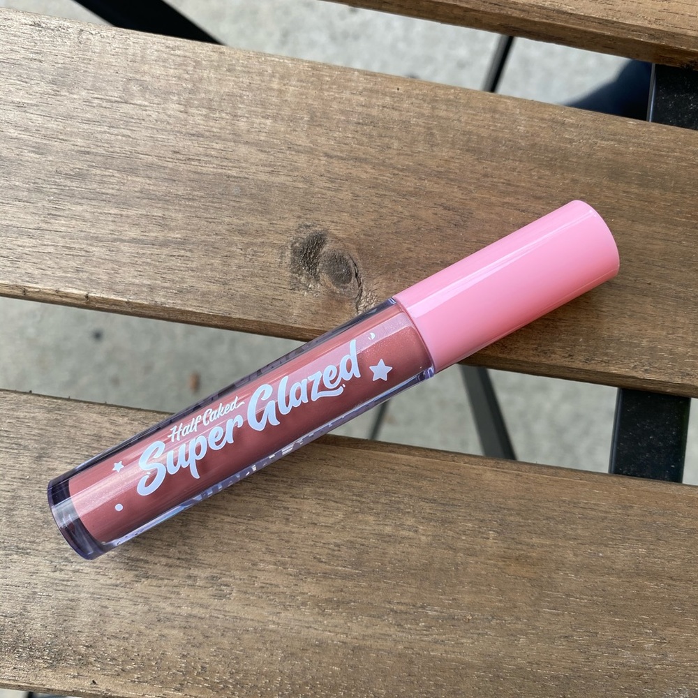 Half Caked Super Glazed lip gloss -slight work